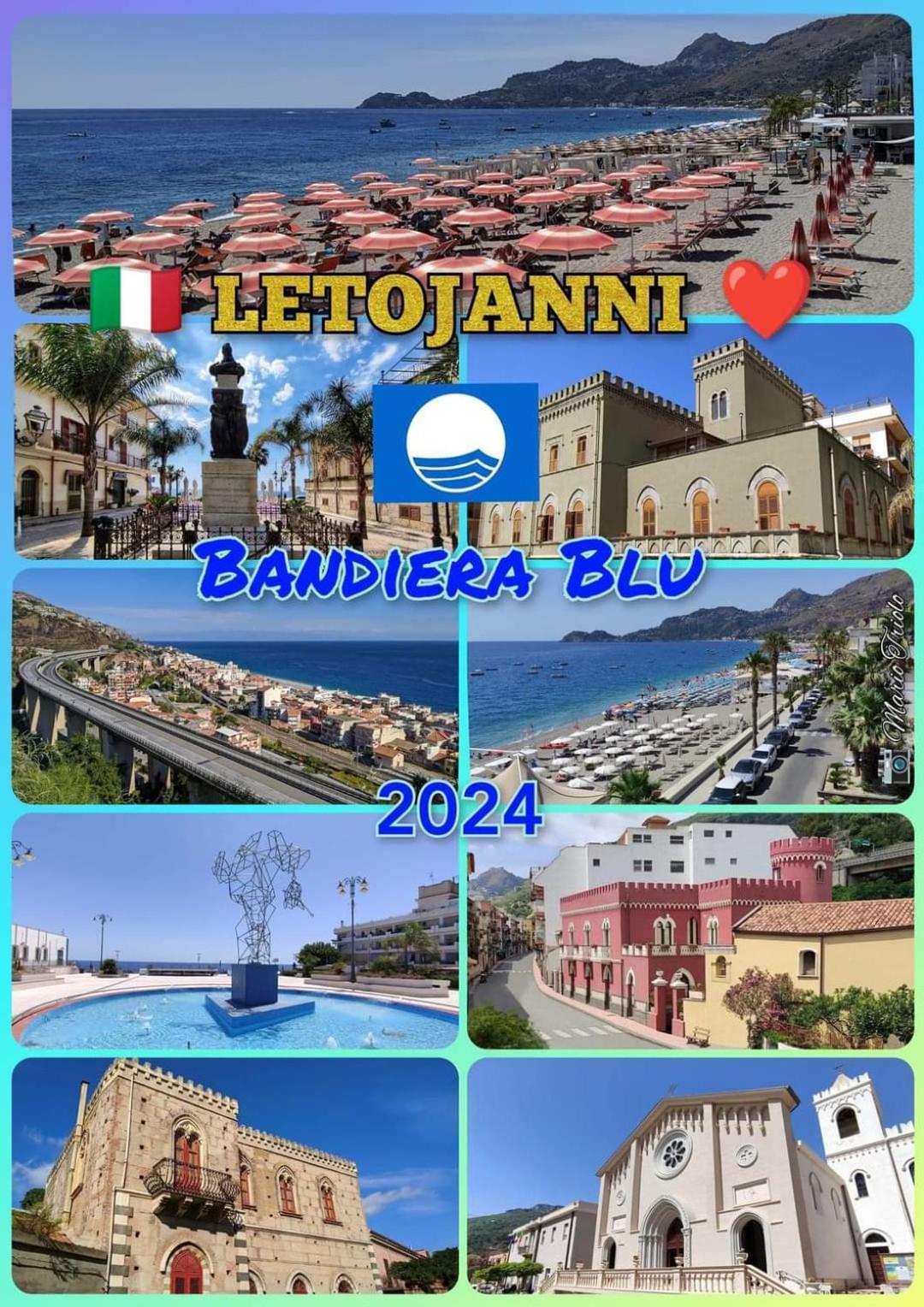 Casa Del Mare Sicilia Letojanni Villa Luaran gambar